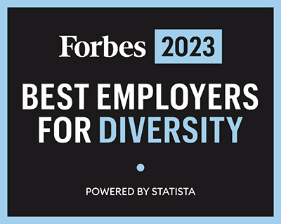 Forbes' Best Employers for Diversity 2023 logo